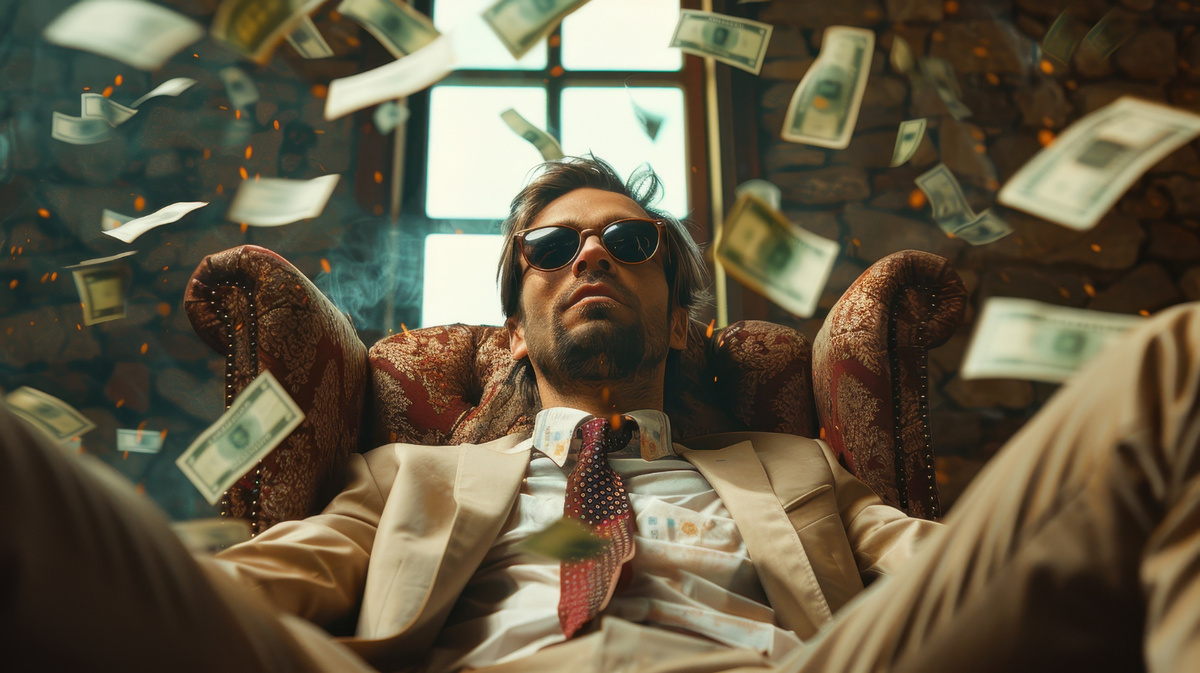 Finanzdiagramme auf Bildschirm